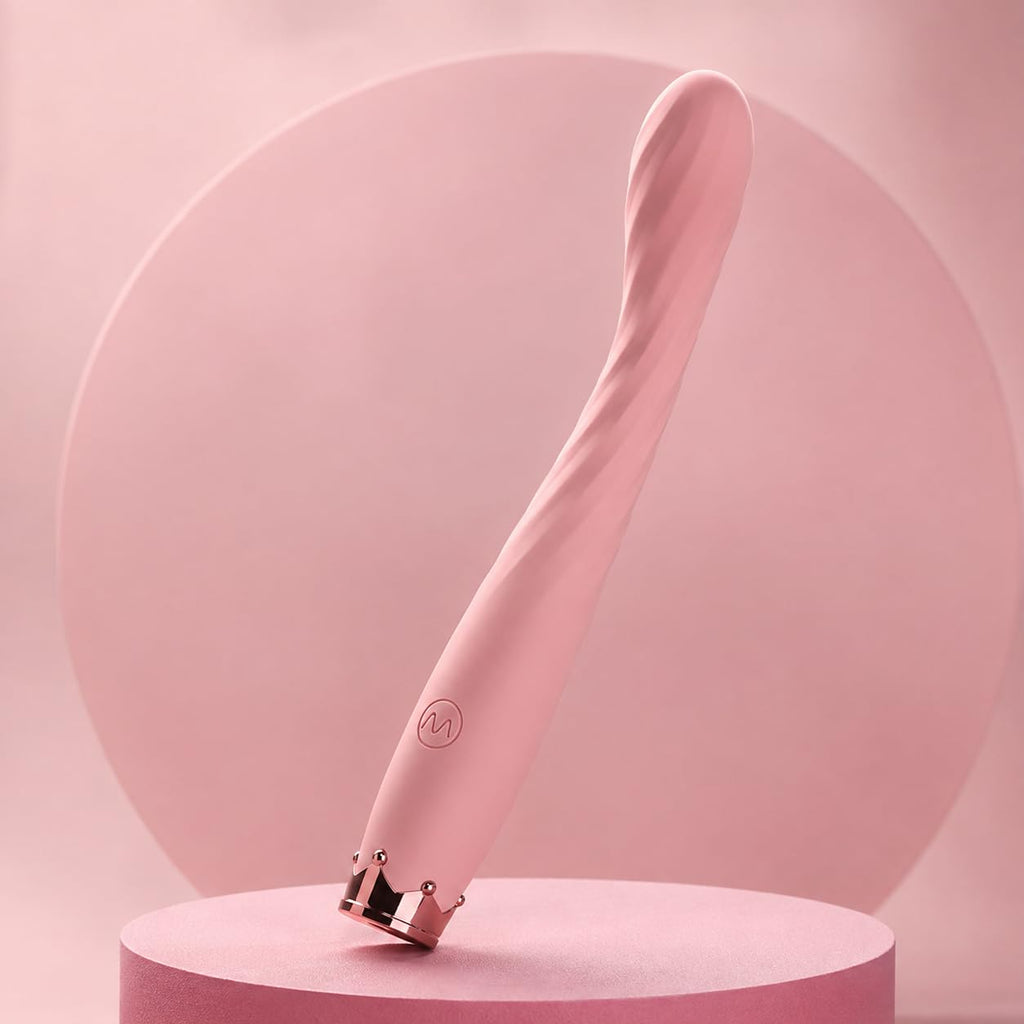 MUSVUZA Premium Personal Wellness Massager – Pink, Elegant Intimate Wellness Accessory