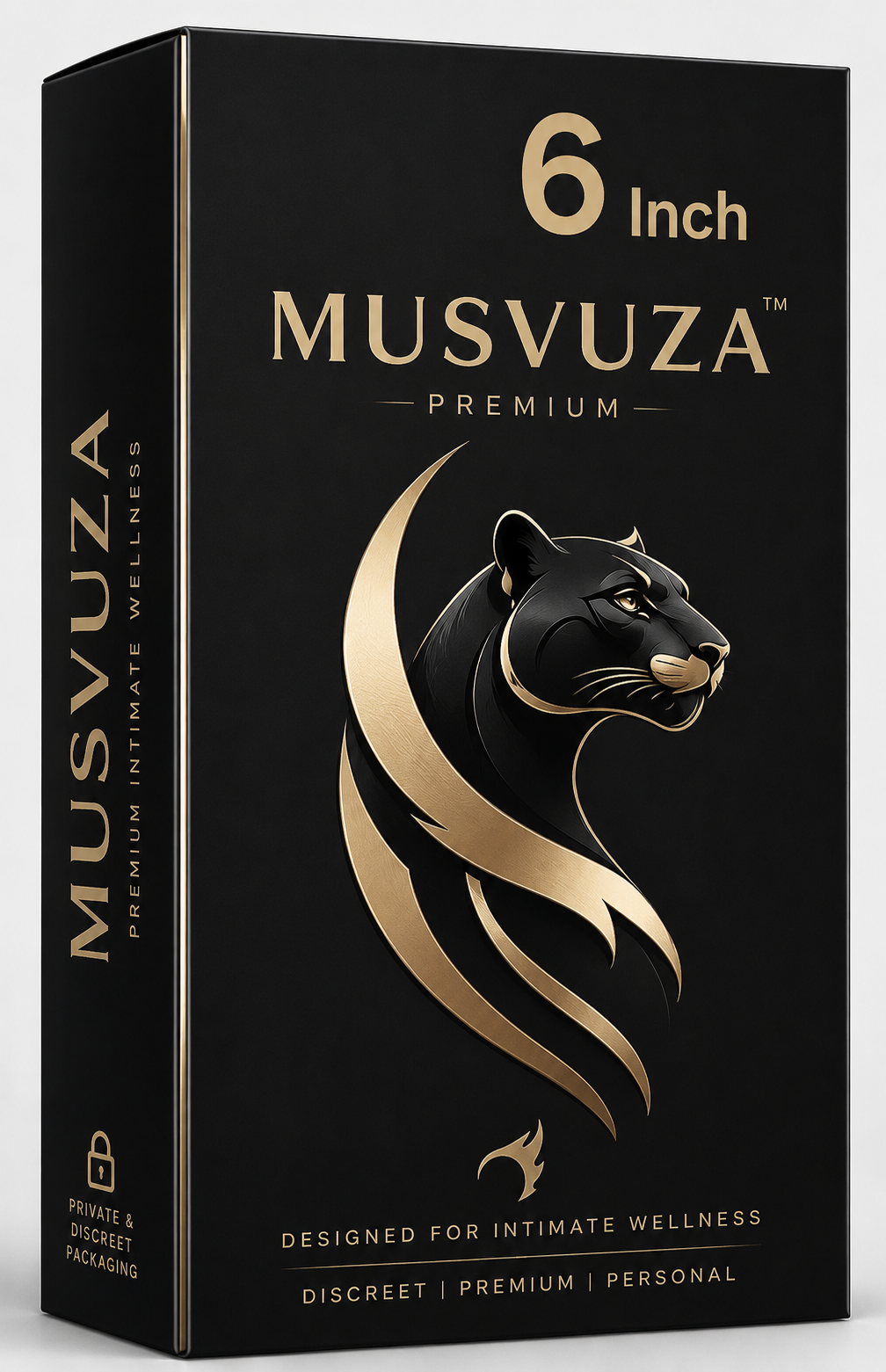 MUSVUZA Premium 6 Inch Intimate Wellness Product – Discreet Personal Accessory